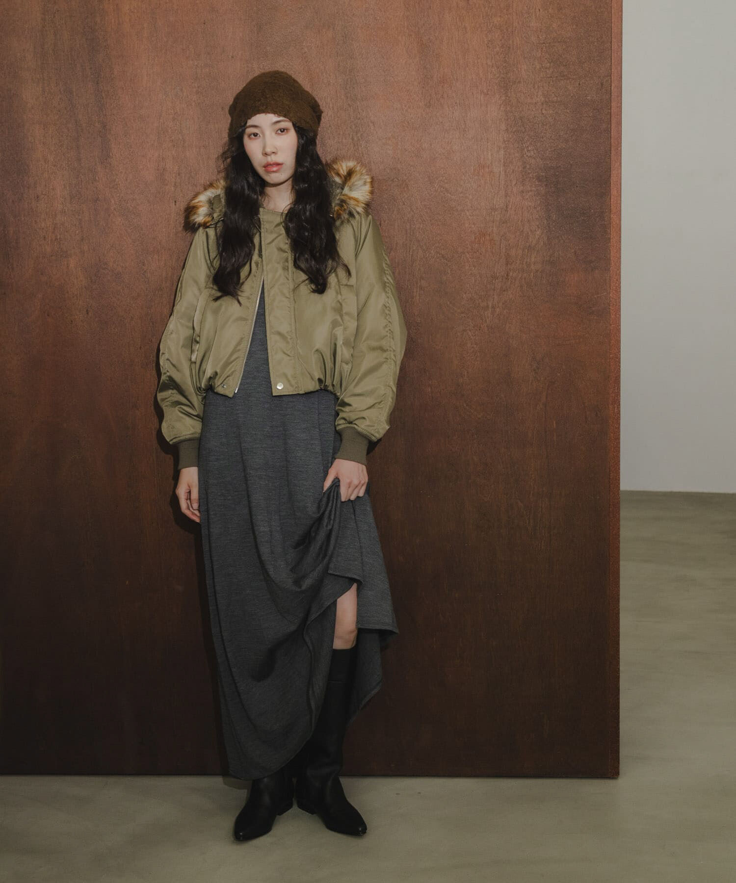 URBAN RESEARCH「『別注』TICCA&times;URBAN RESEARCH　ショートN2Bジャケット」|ダウン|