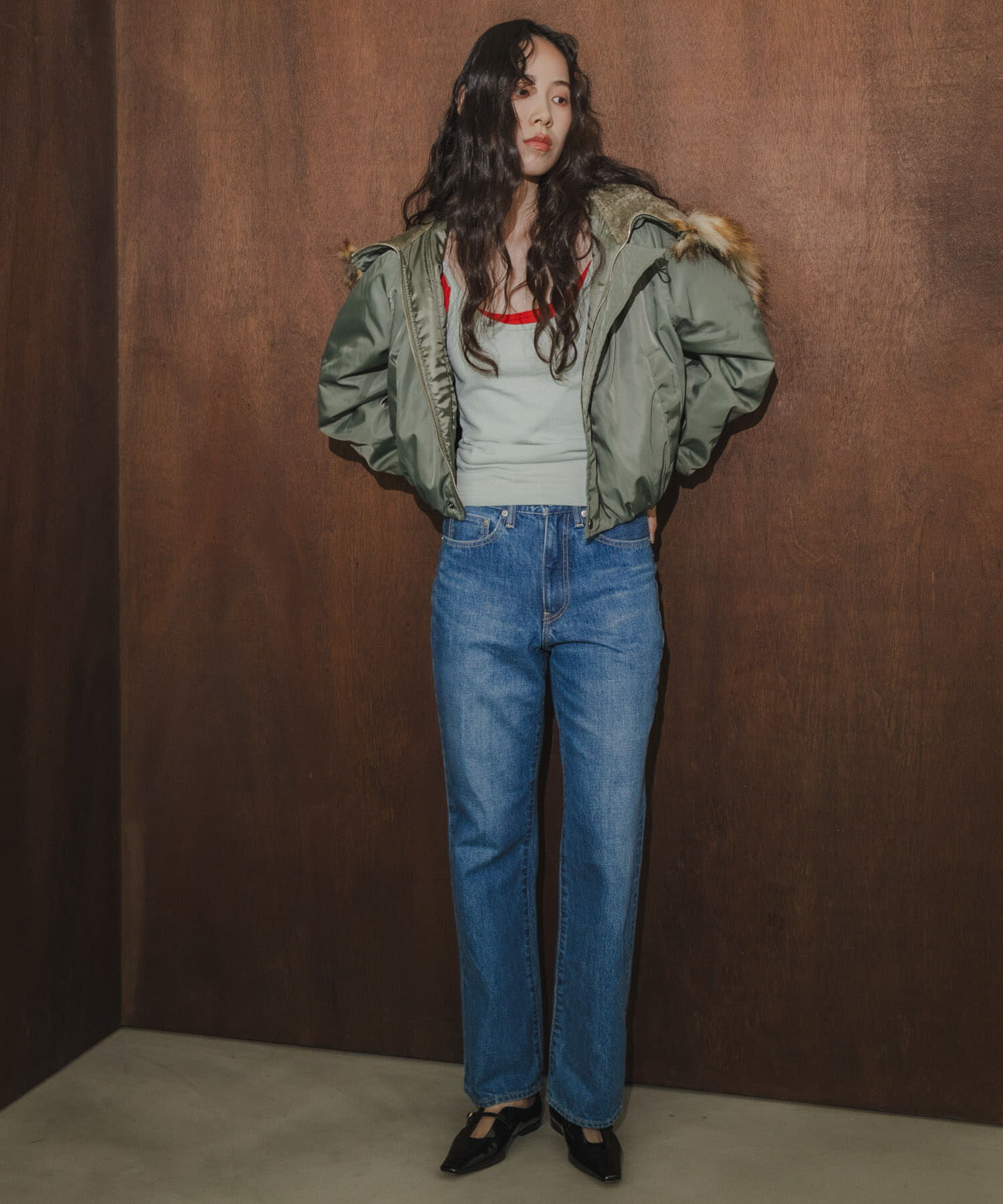 URBAN RESEARCH「『別注』TICCA&times;URBAN RESEARCH　ショートN2Bジャケット」|ダウン|