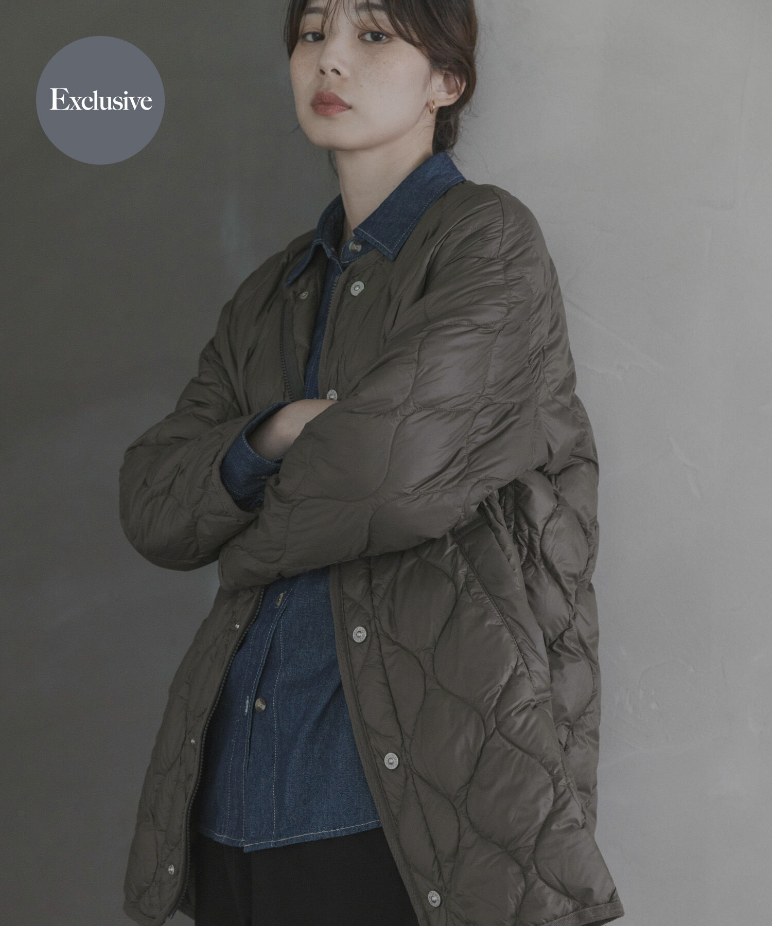 Sonny Label 「『別注』TAION&times;Sonny Label　ミリタリーダウンジャケット」|ダウン|カーキ
