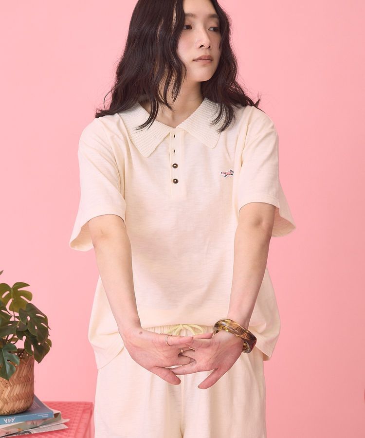 AMERICAN HOLIC「【PENNEY'S】配色ポロ+ショートパンツ」|オールインワン|