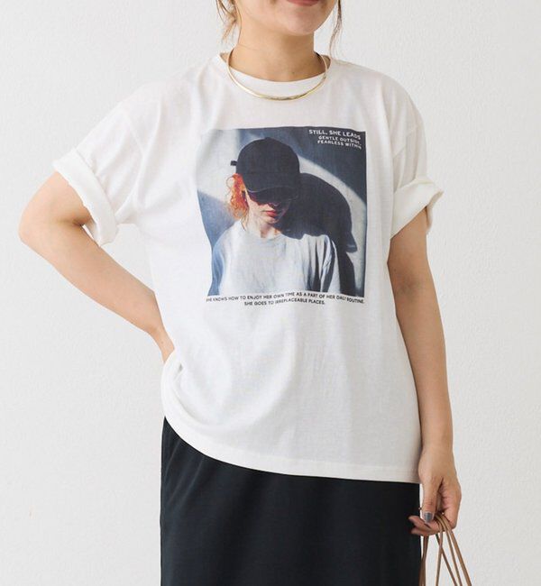  「レディーフォトプリントTシャツ」|Tシャツ・カットソー|