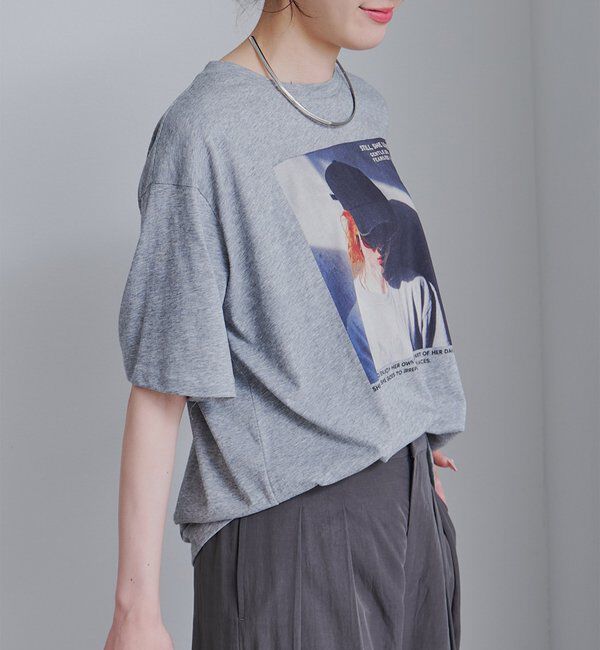  「レディーフォトプリントTシャツ」|Tシャツ・カットソー|