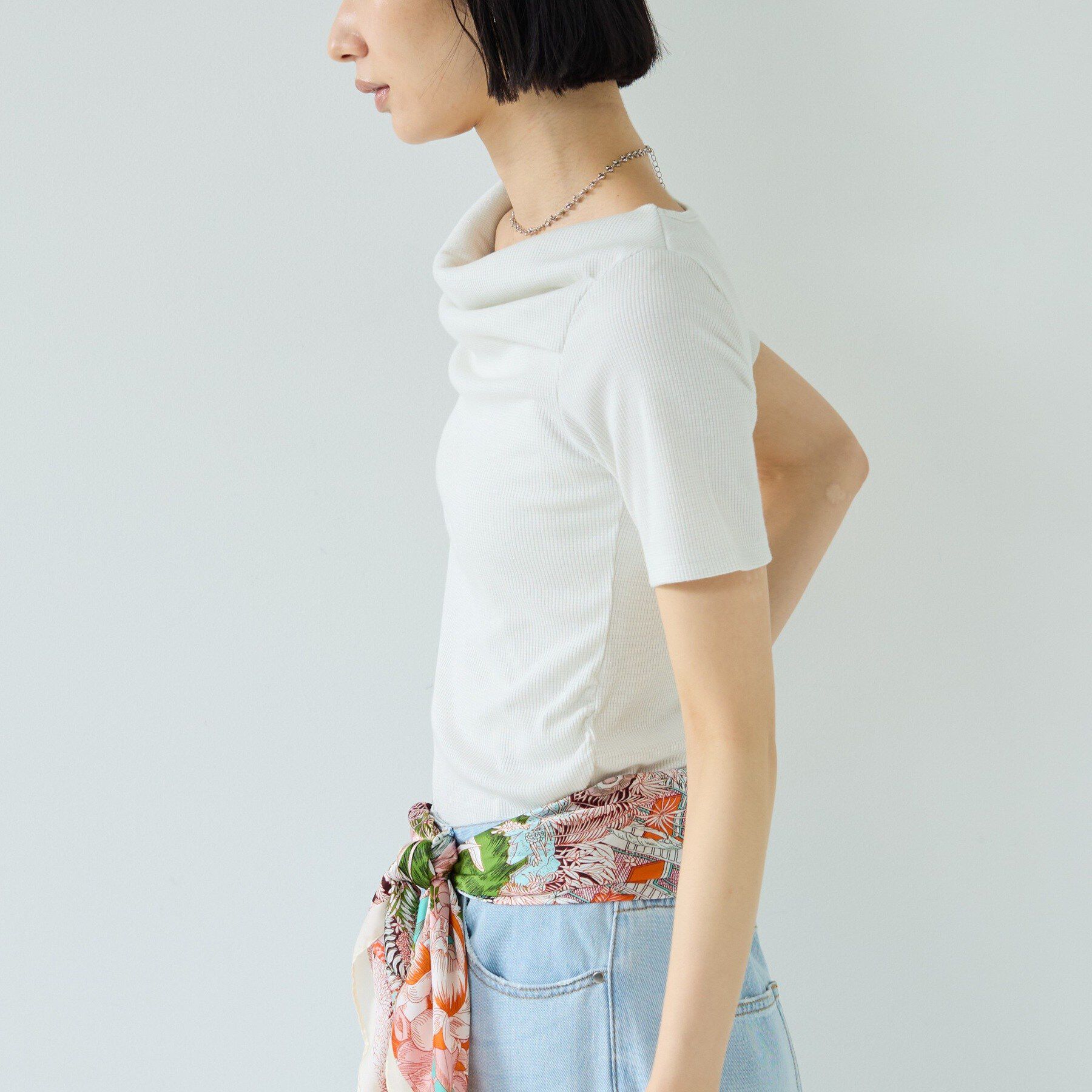 GALLEST「オフショルハーフスリーブカットソー」|Tシャツ・カットソー|