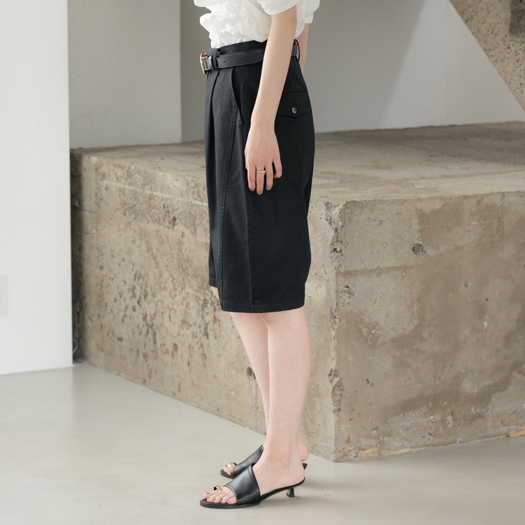 GALLEST「ハーフ丈バレルパンツ」|その他|
