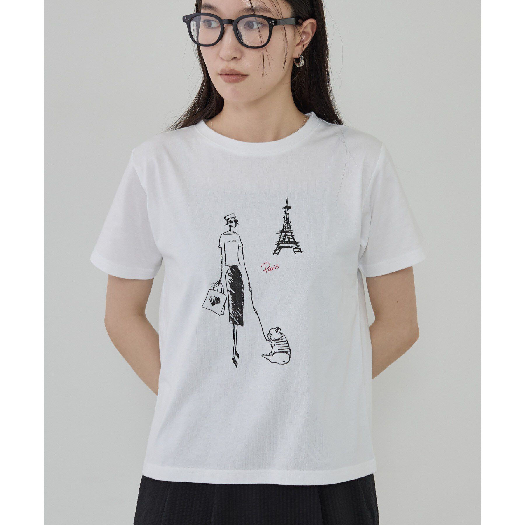 GALLEST「フレンチブルTシャツ」|Tシャツ・カットソー|