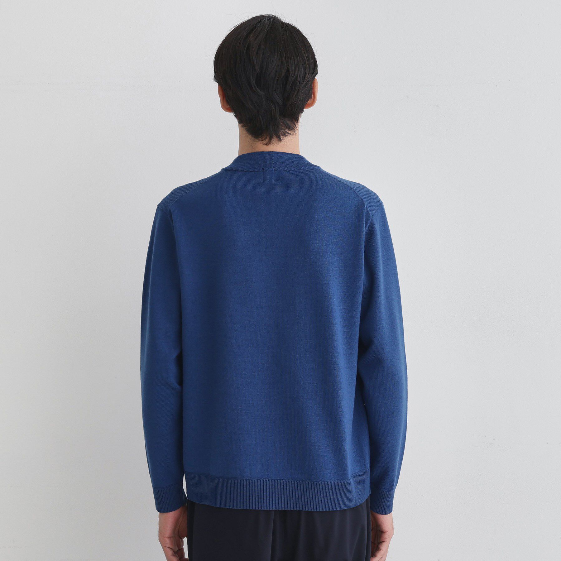 TAKEO KIKUCHI「【Sサイズ～】アンチピリング テーラードネック ニット」|ニット・セーター|