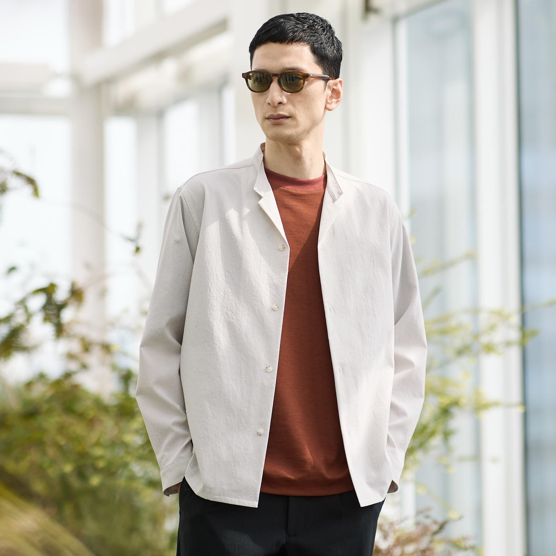 TAKEO KIKUCHI「【撥水・洗える・シワになりにくい】 リランチェ（R） シャツ」|シャツ・ブラウス|
