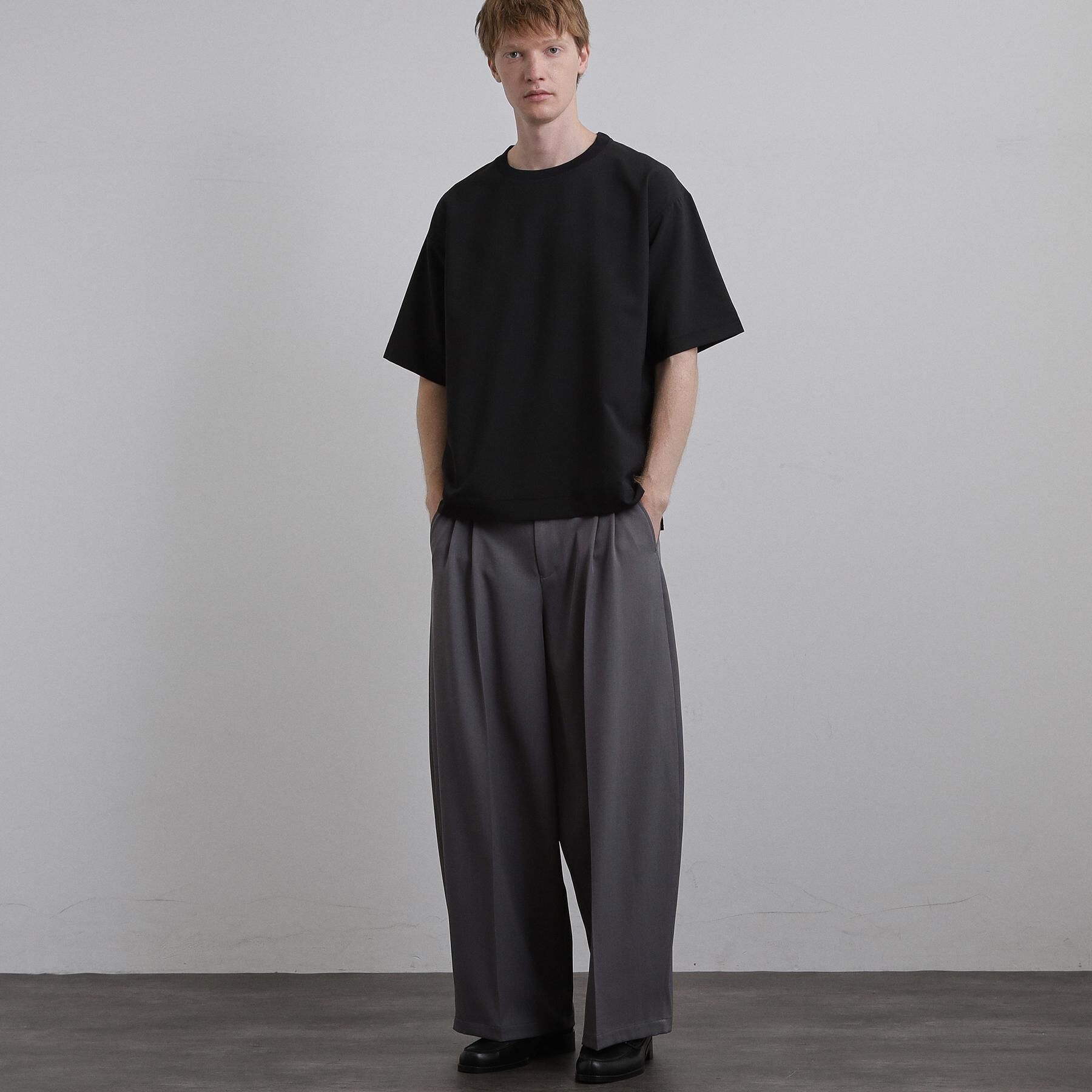 tk.TAKEO KIKUCHI「AIRY DRYクルーネックTシャツ/吸水速乾/UVカット/マシーンウォッシャブル/洗濯可/イージー」|シャツ・ブラウス|