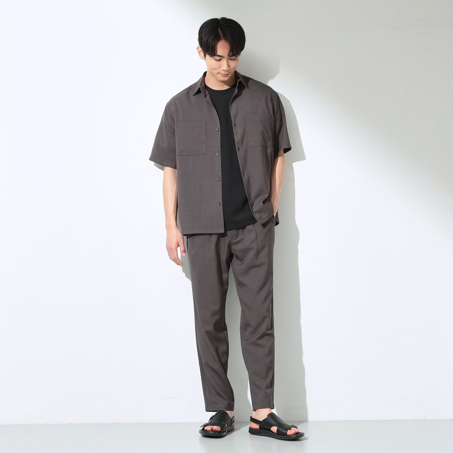 THE SHOP TK「LITE TEX イージーパンツ 接触冷感/吸水速乾/UVカット/アンチピリング/イージーケア/洗濯」|その他|