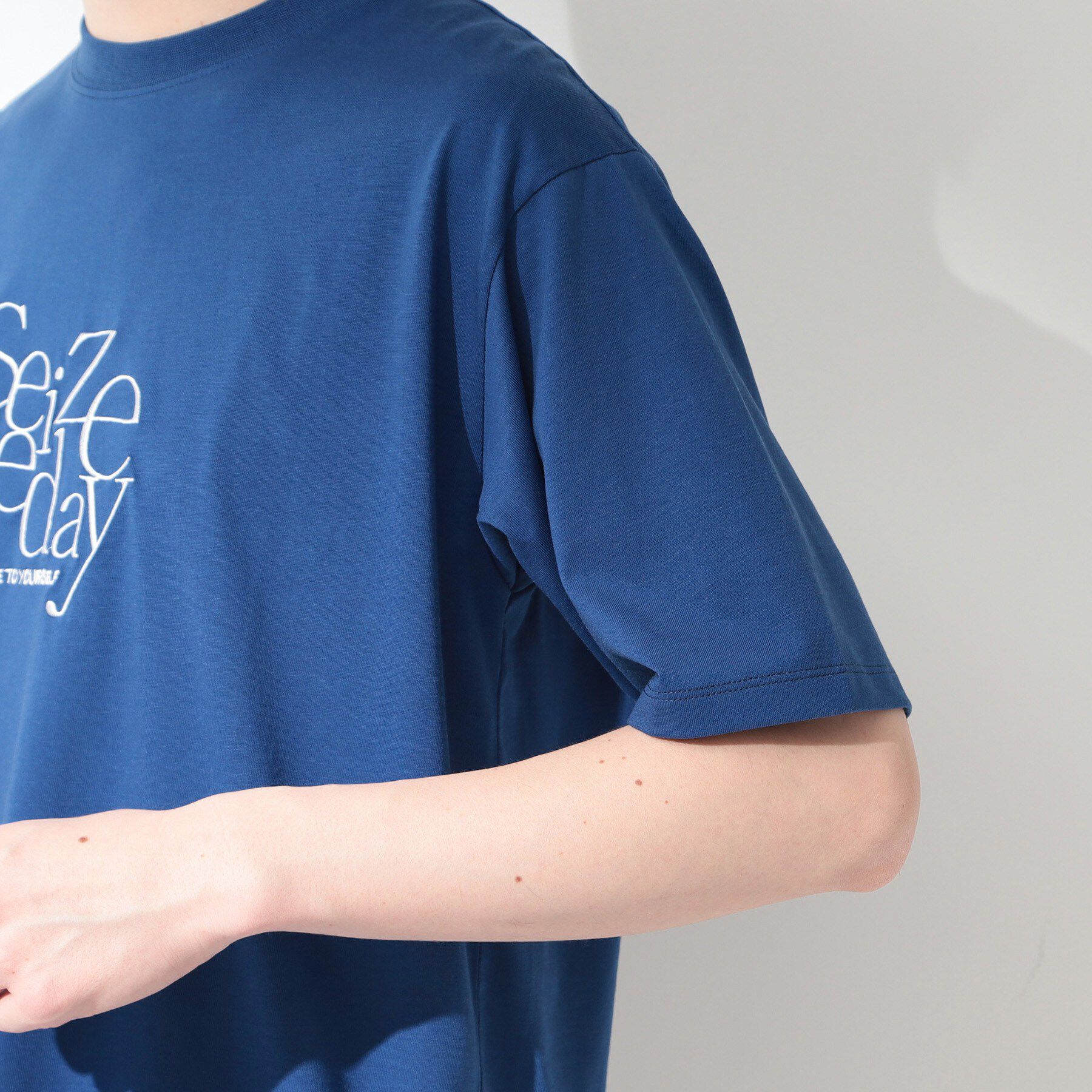 THE SHOP TK「COOLロゴ半袖Tシャツ 接触冷感／洗濯機OK」|Tシャツ・カットソー|