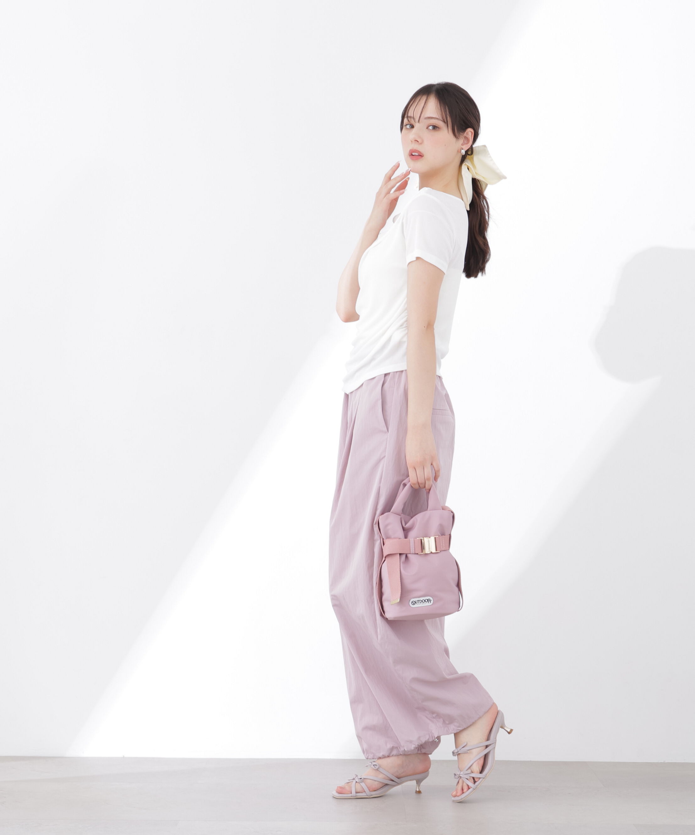 PROPORTION BODY DRESSING「〈a/mie〉アシメドレーププルオーバー」|Tシャツ・カットソー|