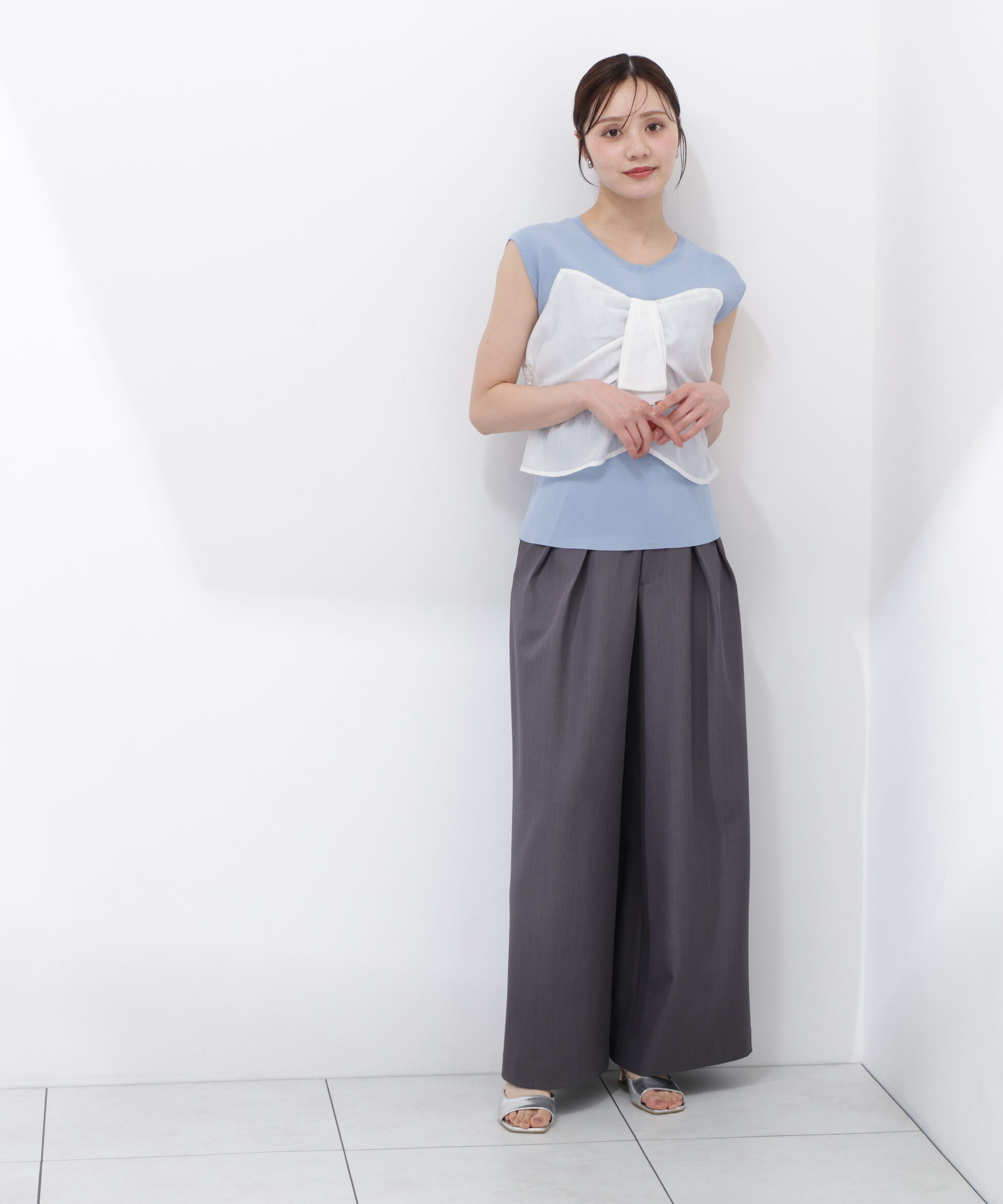 PROPORTION BODY DRESSING「〈a/mie〉エアリーワイドパンツ26SS」|その他|