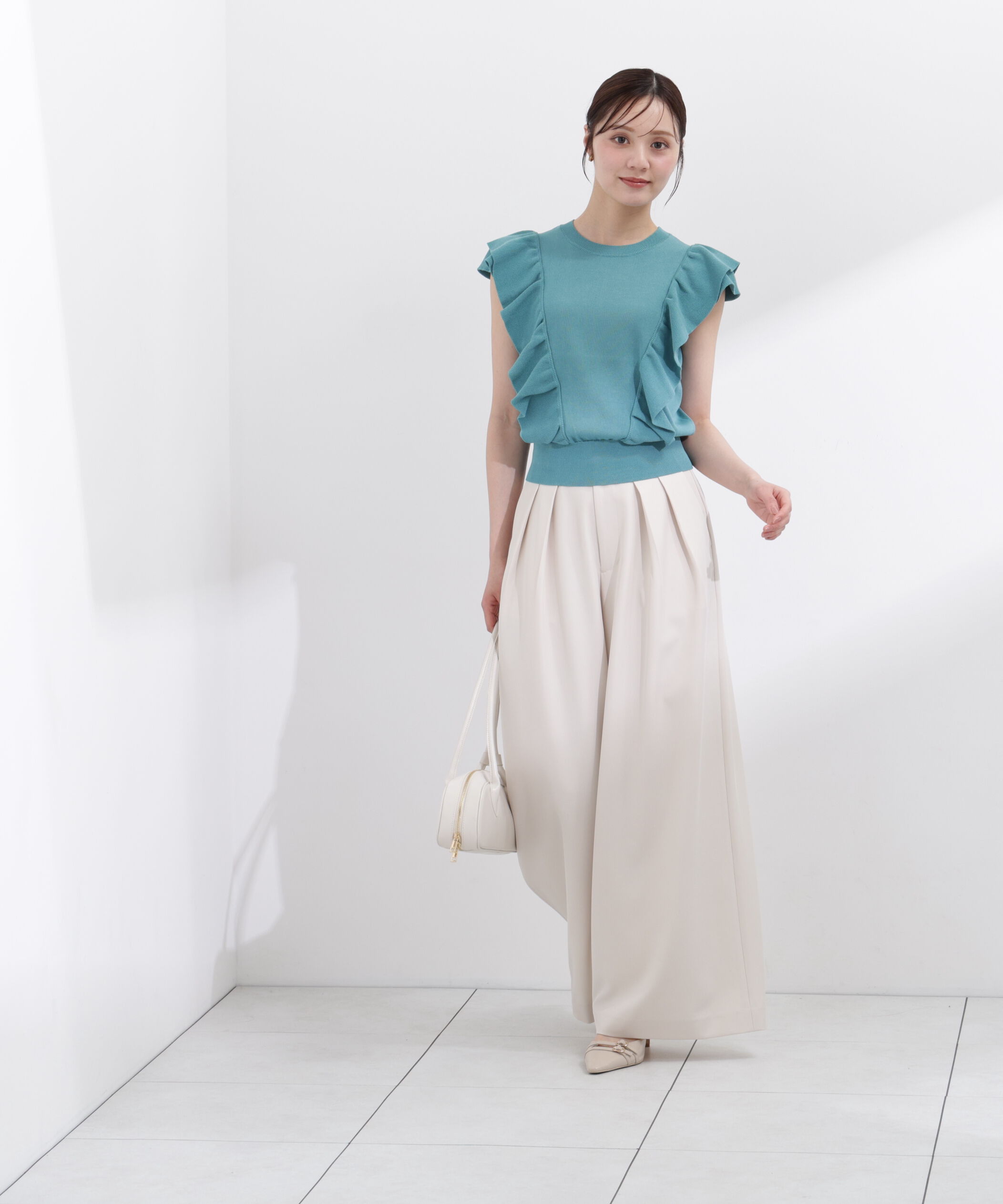 PROPORTION BODY DRESSING「〈a/mie〉エアリーワイドパンツ26SS」|その他|