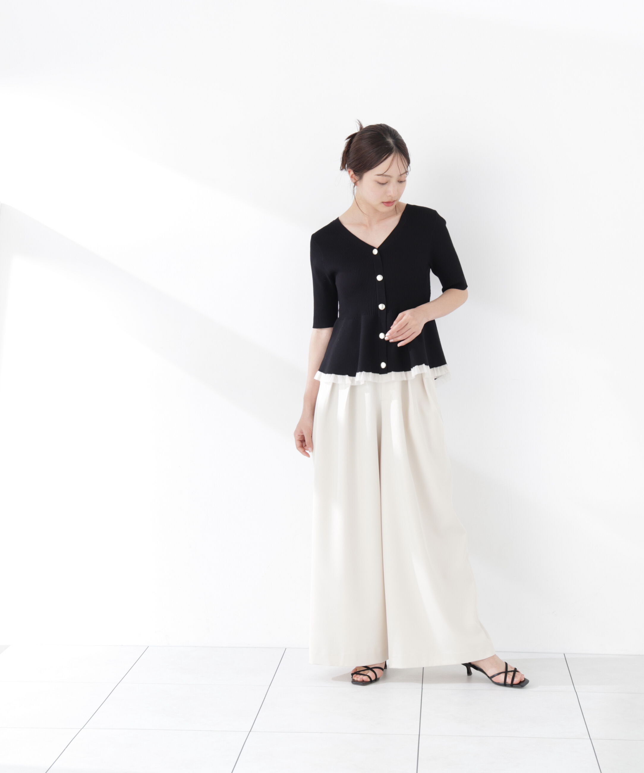 PROPORTION BODY DRESSING「〈a/mie〉エアリーワイドパンツ26SS」|その他|