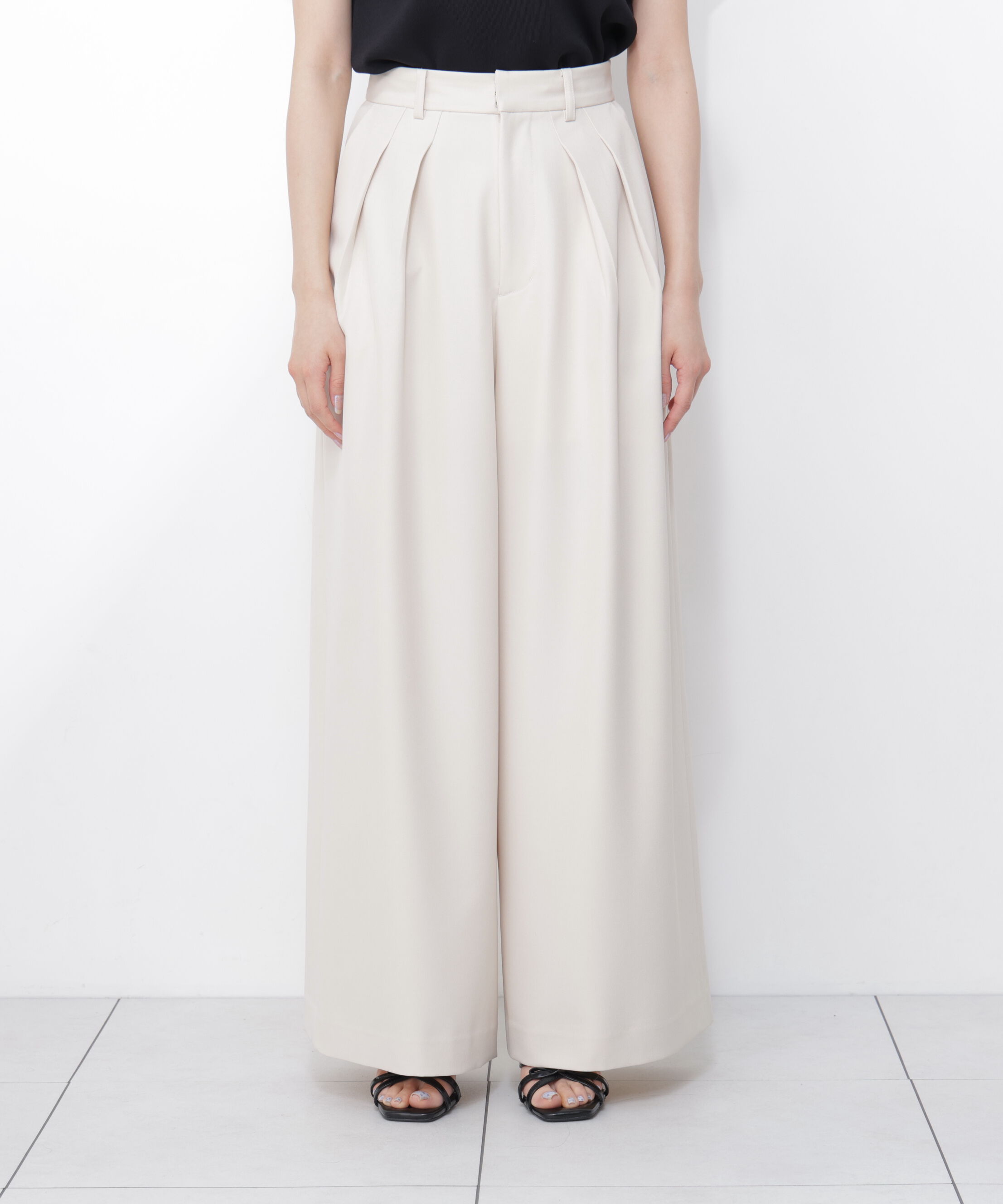 PROPORTION BODY DRESSING「〈a/mie〉エアリーワイドパンツ26SS」|その他|