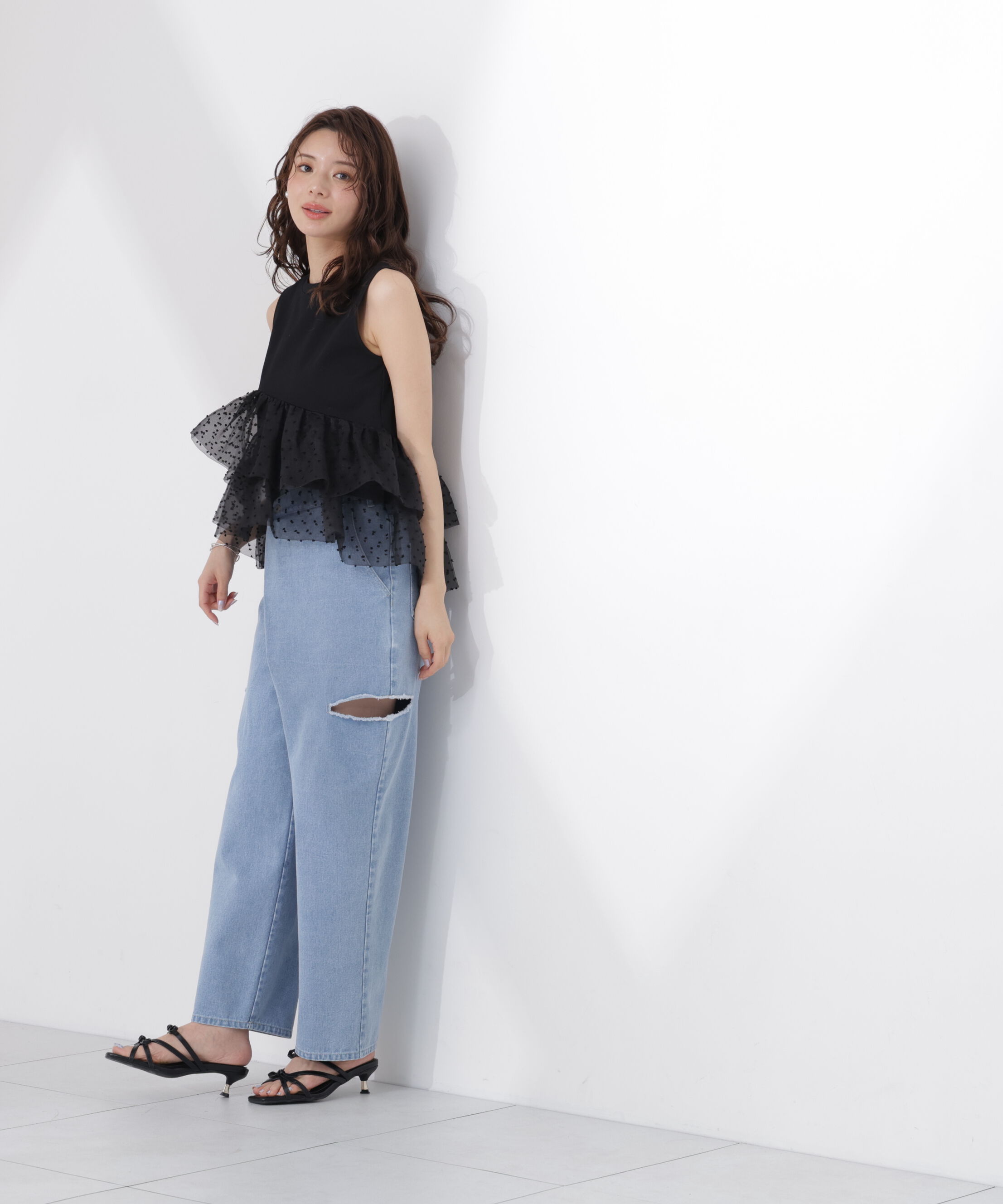 PROPORTION BODY DRESSING「＜EDIT COLOGNE＞サイドスリットデニムパンツ」|その他|
