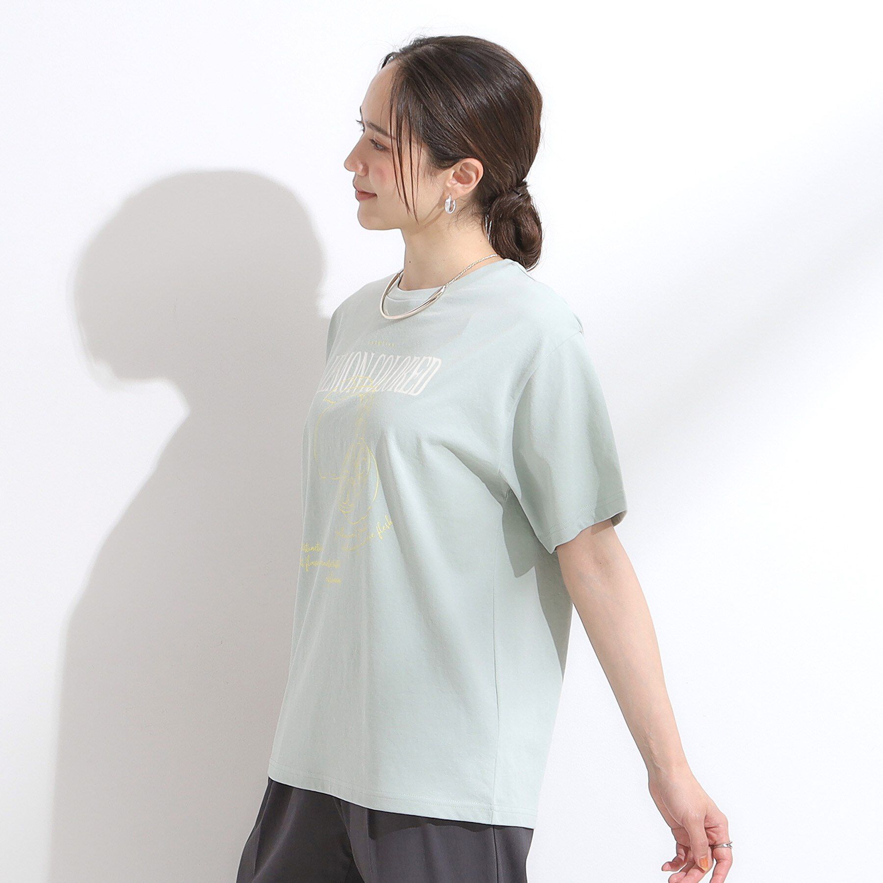 SHOO･LA･RUE「【S-LL/ひんやり/UV】選べる6柄でそれぞれ欲しくなる プリントTシャツ」|Tシャツ・カットソー|