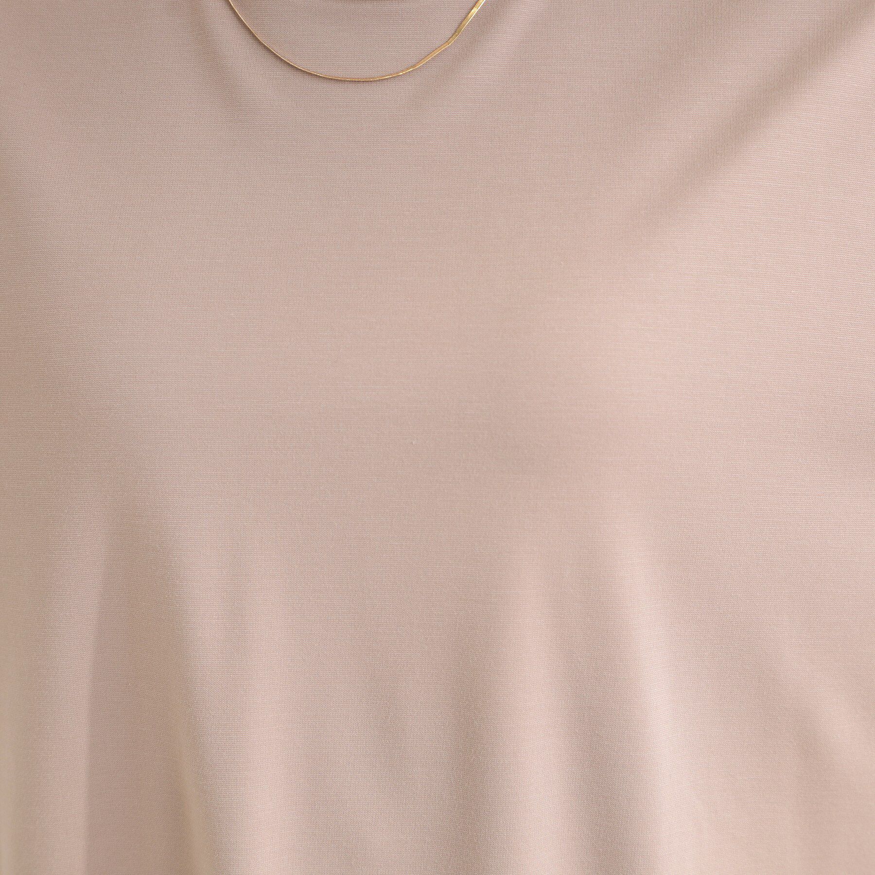 SHOO･LA･RUE「【ひんやり/UV/S-LL/体型カバー】ゆるっとインせず決まる ひやとろドルマンTシャツ」|Tシャツ・カットソー|