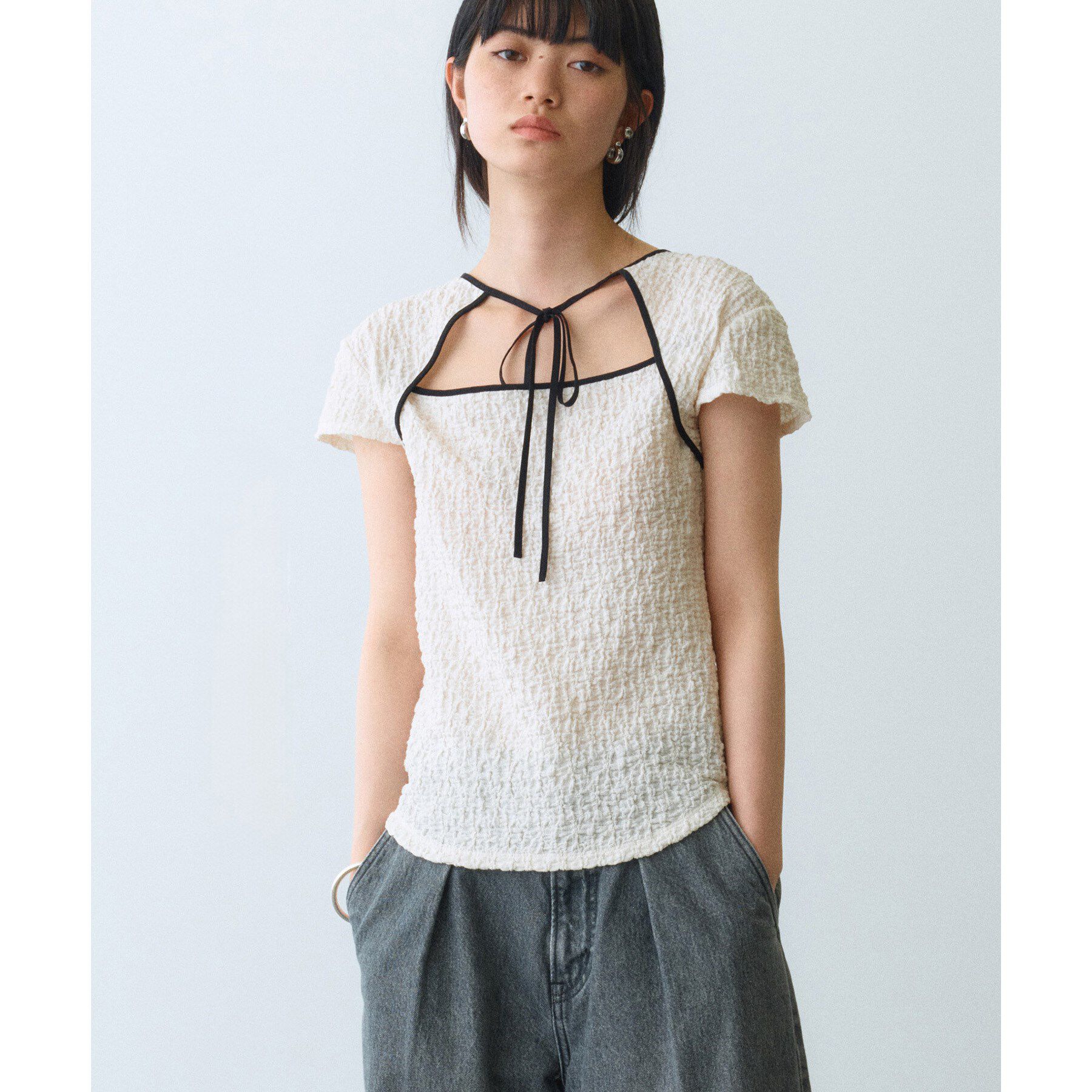 CODE A「femi cut pullover」|Tシャツ・カットソー|オフホワイト(003