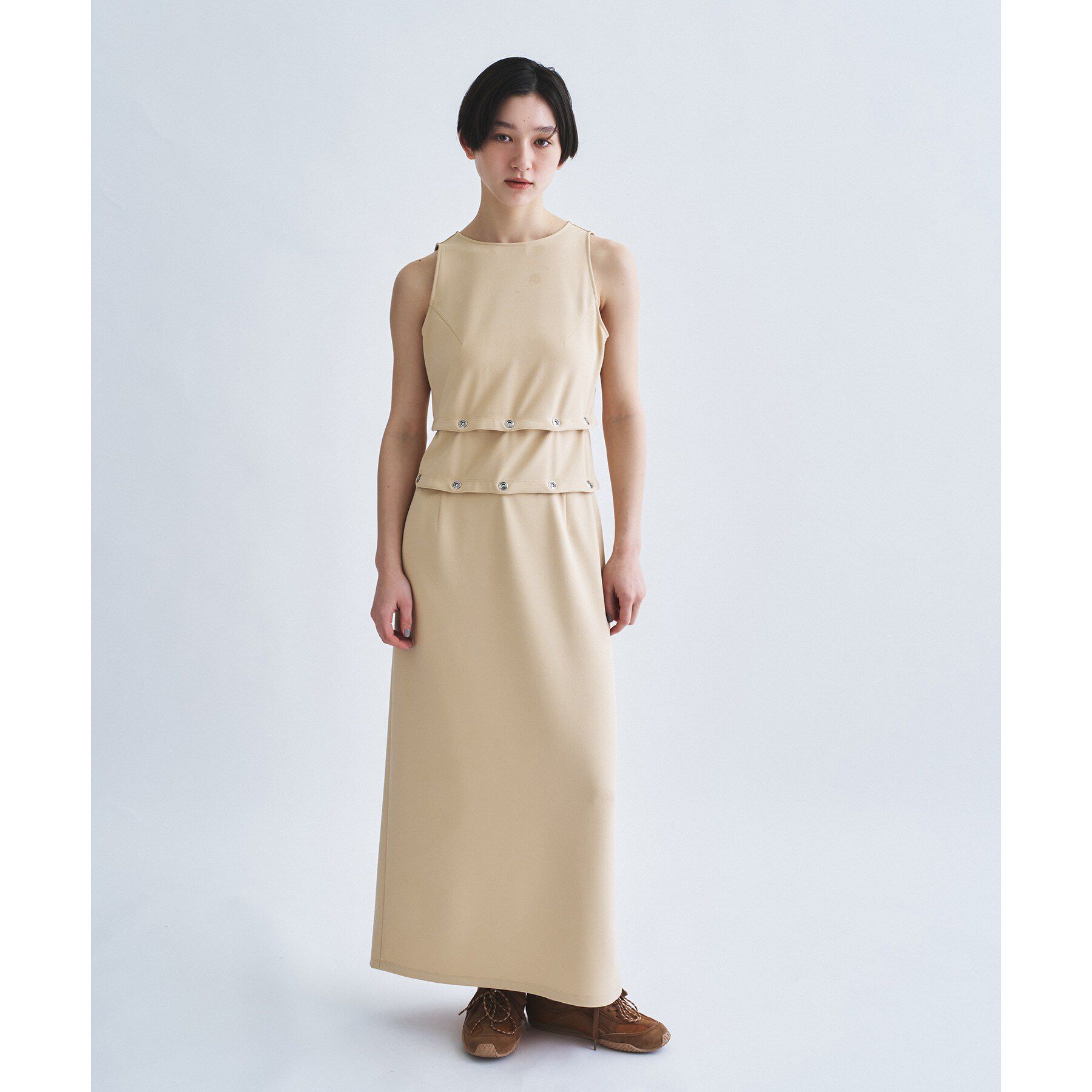 CODE A「modular split dress」|ワンピース|