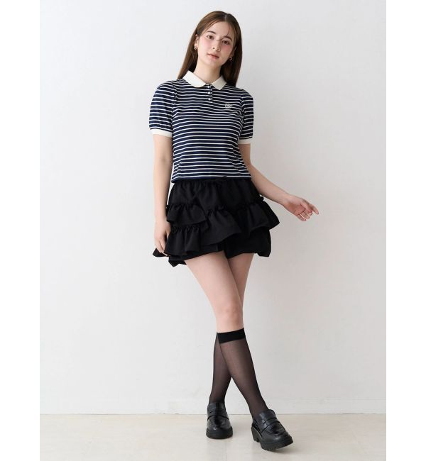 CALNAMUR「コンパクトポロカットソー」|Tシャツ・カットソー|