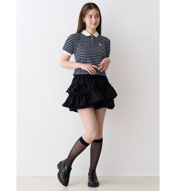 CALNAMUR「コンパクトポロカットソー」|Tシャツ・カットソー|