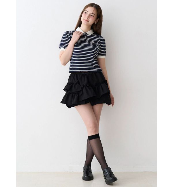 CALNAMUR「コンパクトポロカットソー」|Tシャツ・カットソー|