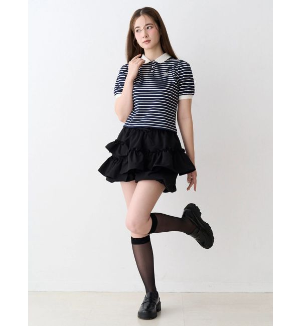 CALNAMUR「コンパクトポロカットソー」|Tシャツ・カットソー|