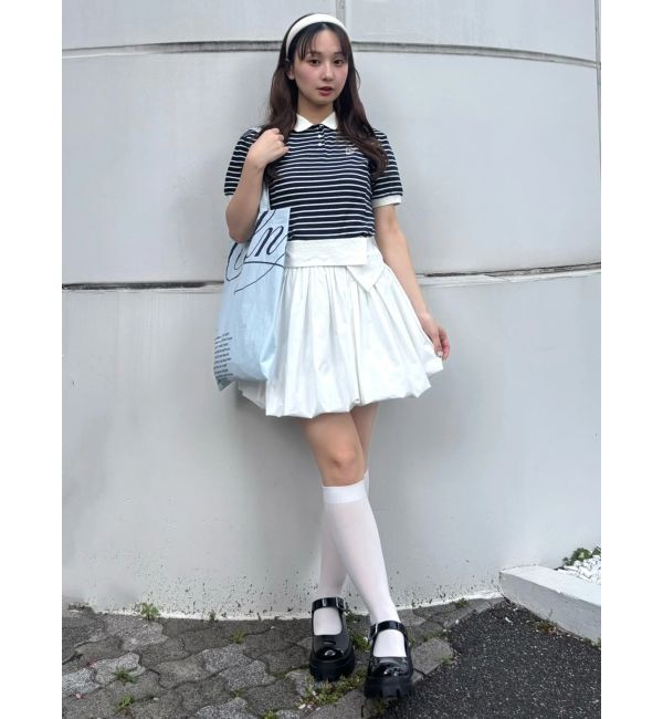 CALNAMUR「コンパクトポロカットソー」|Tシャツ・カットソー|