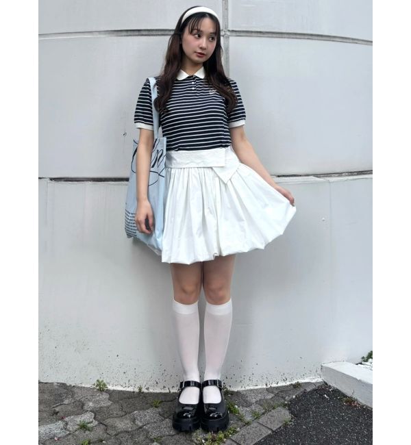 CALNAMUR「コンパクトポロカットソー」|Tシャツ・カットソー|