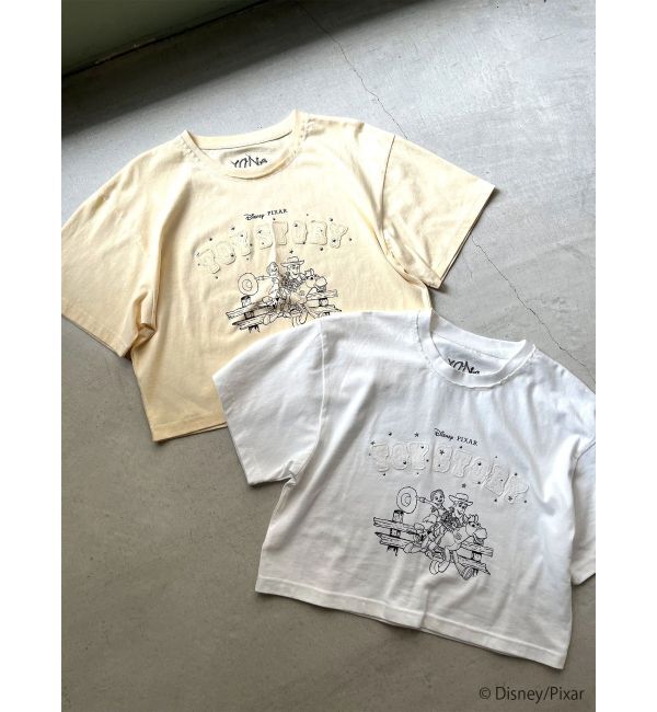 CALNAMUR「【TOY STORY】パッチワークロゴＴシャツ」|Tシャツ・カットソー|
