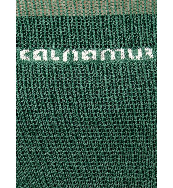 CALNAMUR「メッシュニットプルオーバー」|ニット・セーター|