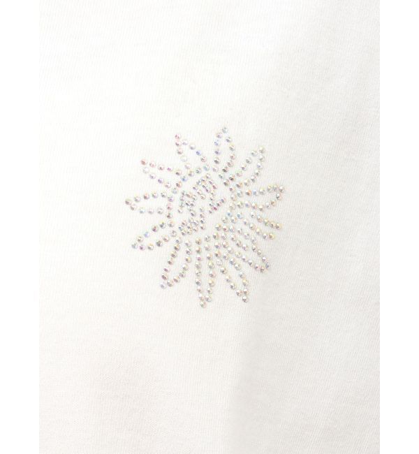 EVRIS「ラインストーングラフィック BIG Tシャツ」|Tシャツ・カットソー|