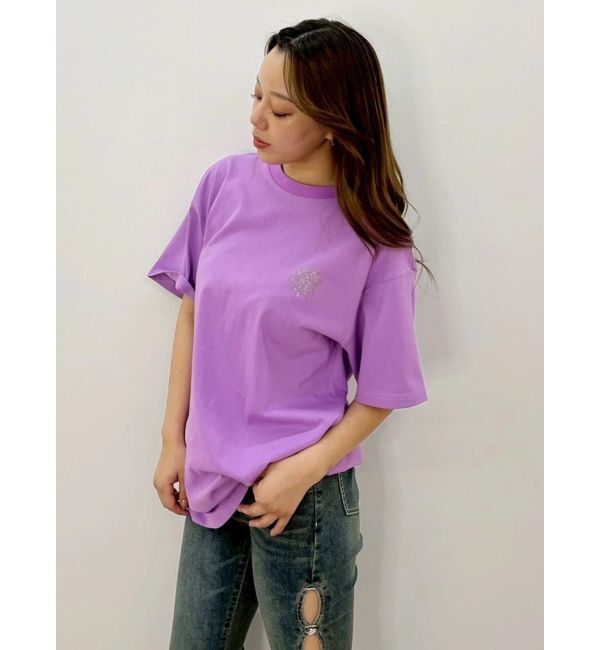 EVRIS「ラインストーングラフィック BIG Tシャツ」|Tシャツ・カットソー|