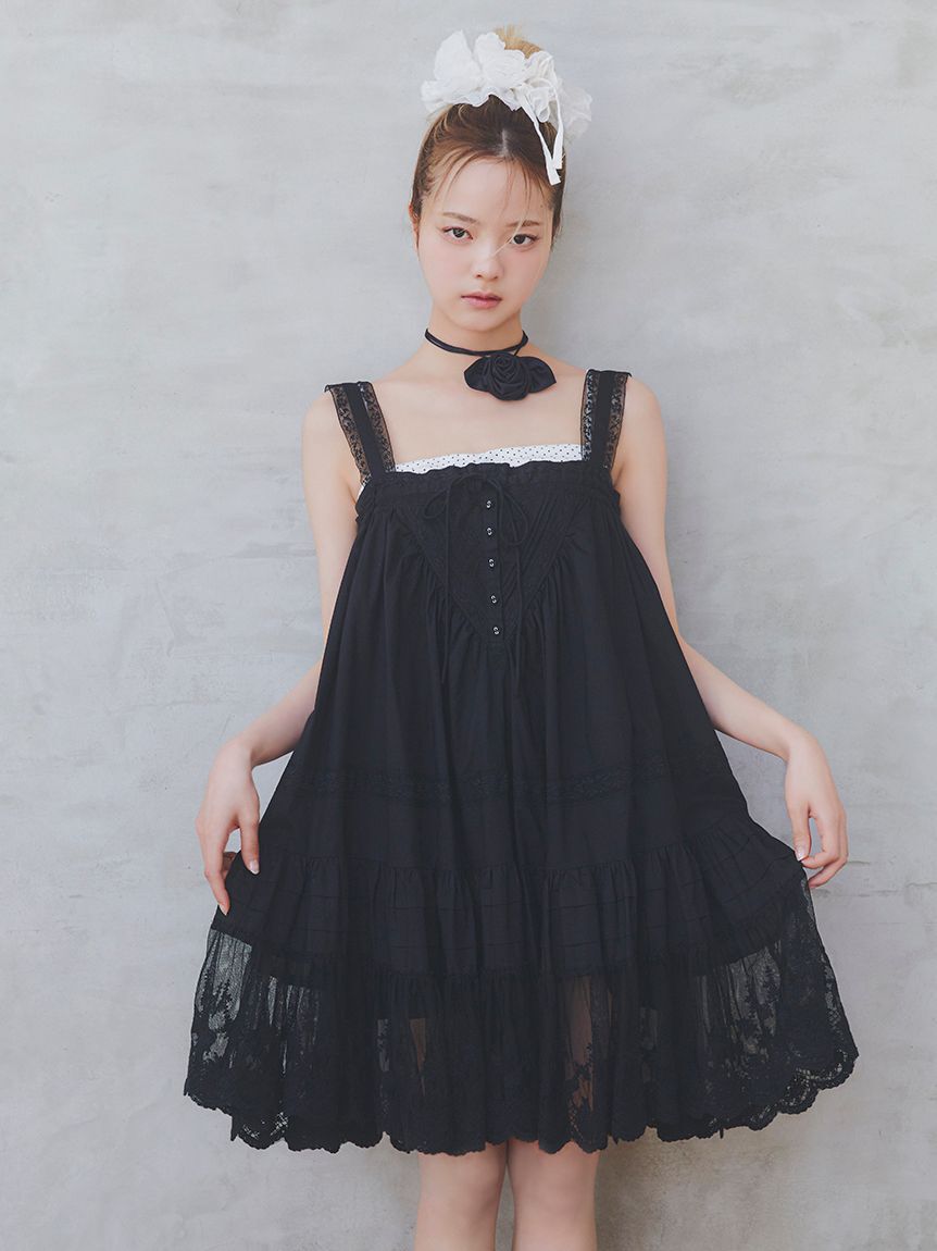 FURFUR「【限定カラー】レースコンビバレリーナシュシュ」|ヘアバンド|