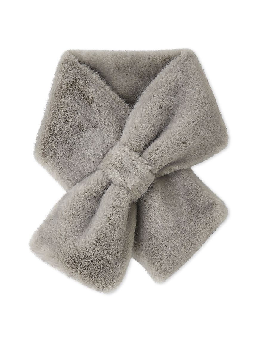 FURFUR「エコファーティペット」|マフラー|GRY