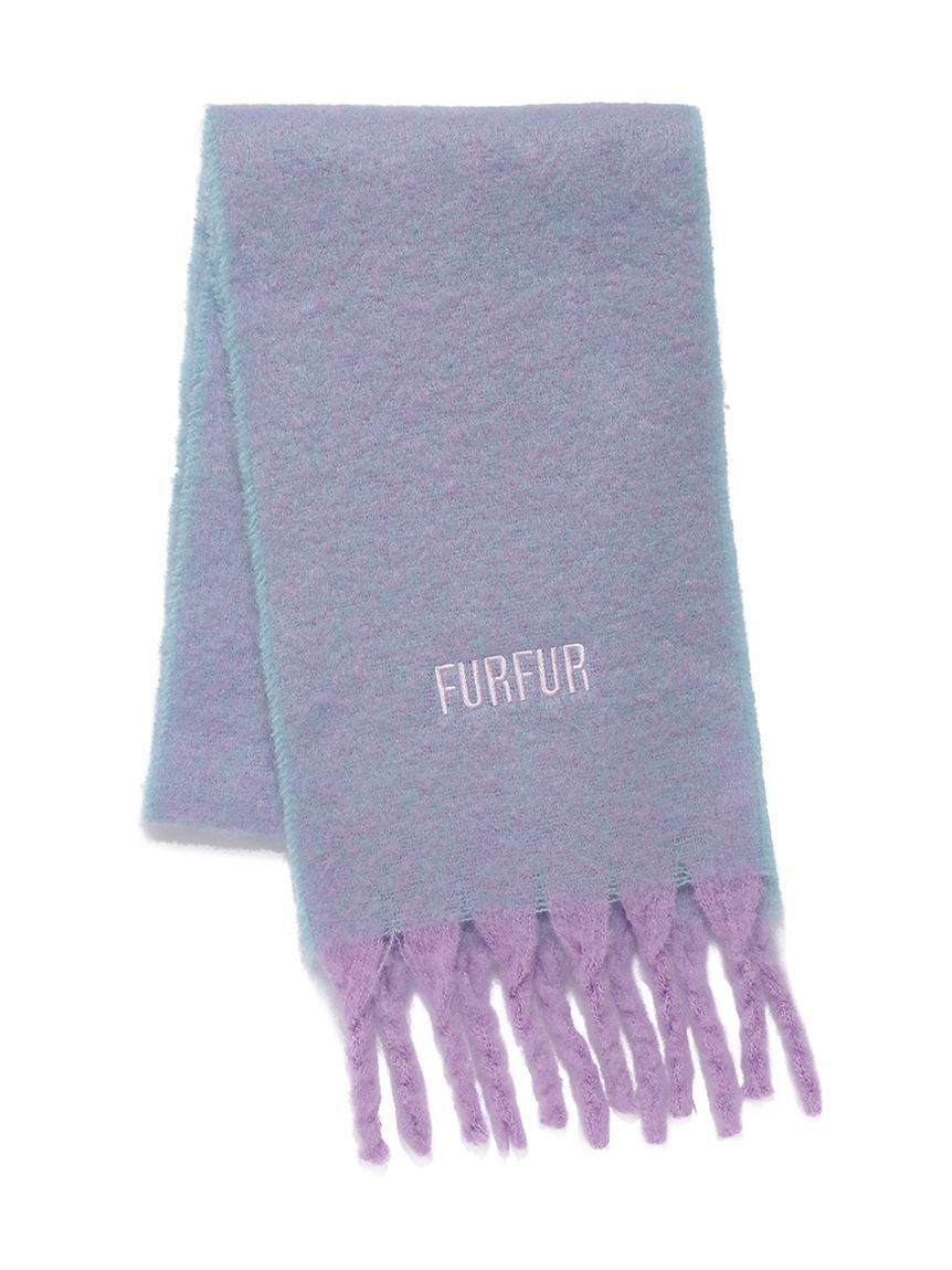 FURFUR「バイカラーマフラー」|マフラー|