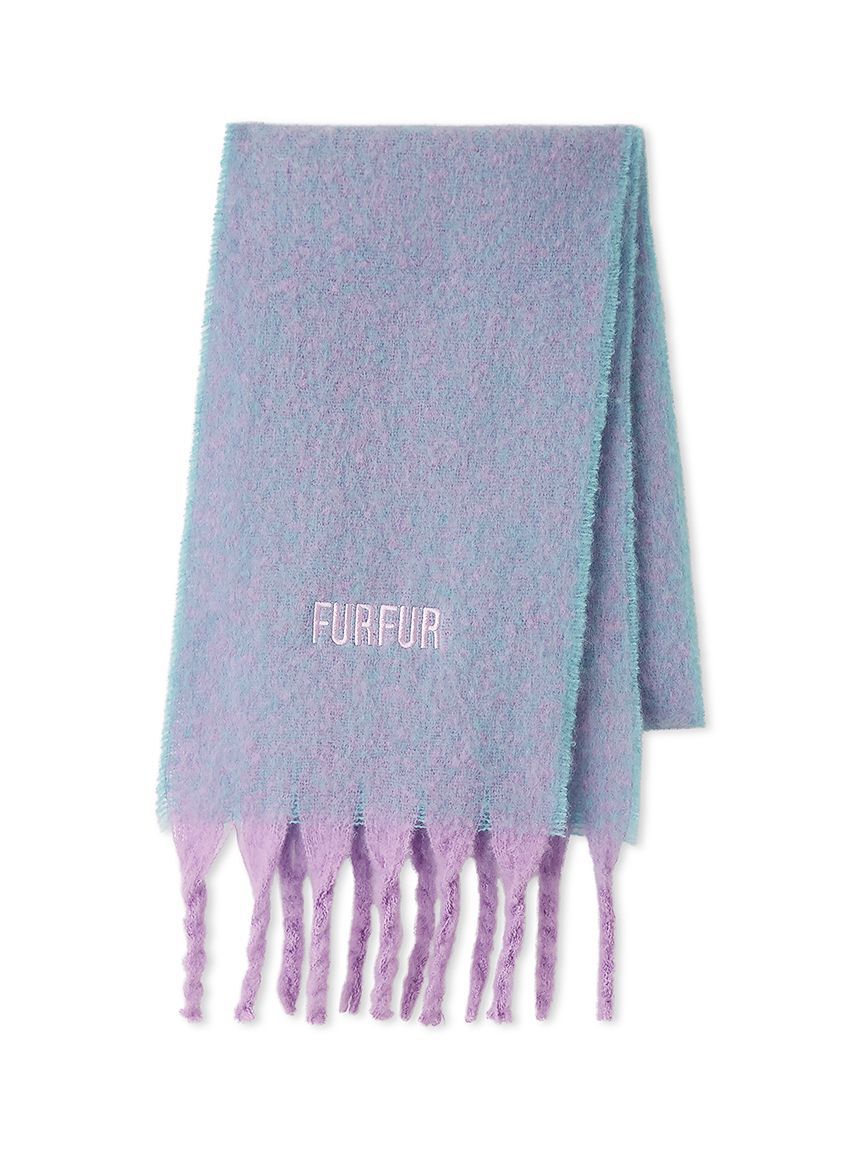 FURFUR「バイカラーマフラー」|マフラー|BLU