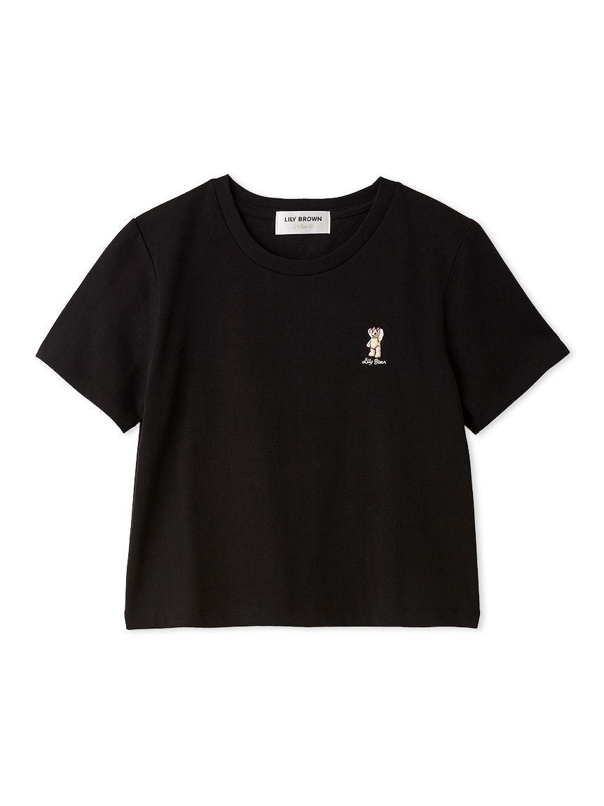 LILY BROWN「【Lily Bear】コンパクトTシャツ(接触冷感)」|Tシャツ・カットソー|