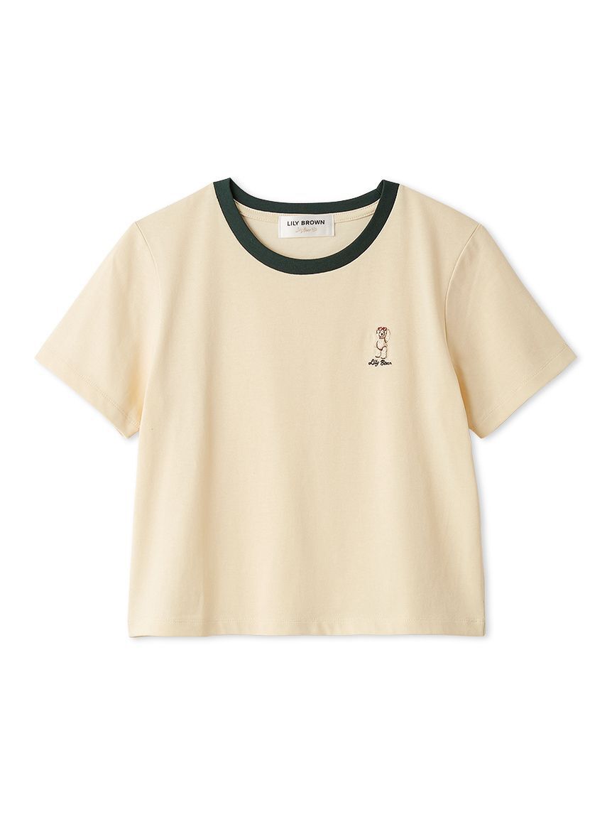 LILY BROWN「【Lily Bear】コンパクトTシャツ(接触冷感)」|Tシャツ・カットソー|