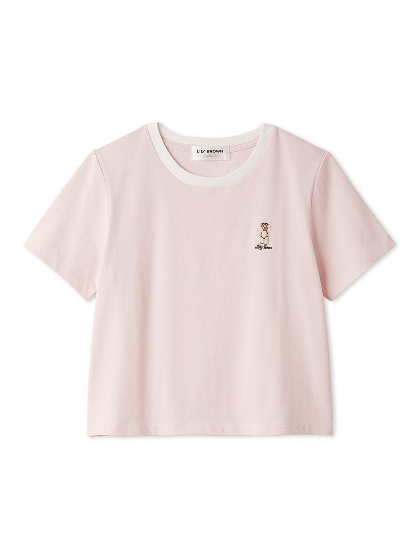 LILY BROWN「【Lily Bear】コンパクトTシャツ(接触冷感)」|Tシャツ・カットソー|