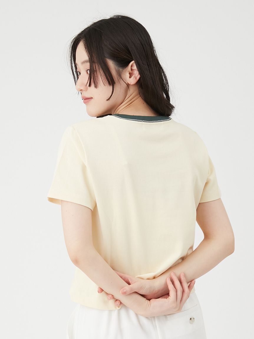 LILY BROWN「【Lily Bear】コンパクトTシャツ(接触冷感)」|Tシャツ・カットソー|