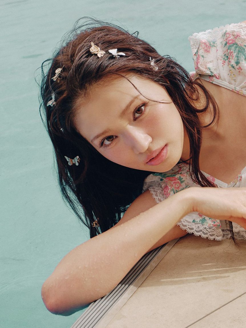 LILY BROWN「【LILY BROWN&times;ANNA SUI】バタフライ＆ローズヘアクリップセット」|ヘアバンド|