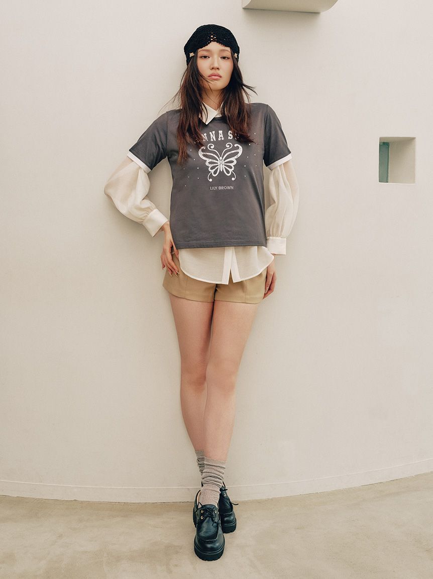 LILY BROWN「【LILY BROWN&times;ANNA SUI】バタフライ＆ローズヘアクリップセット」|ヘアバンド|