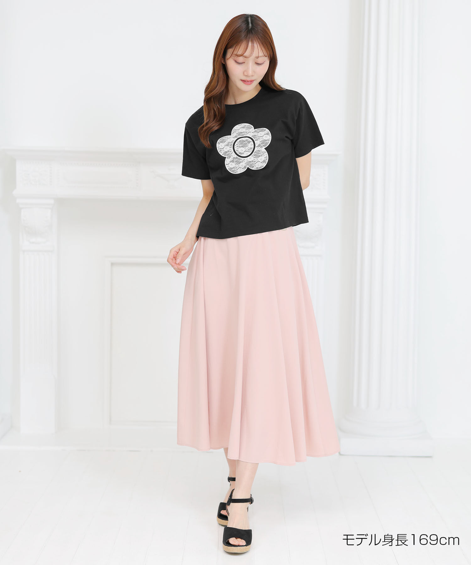 MARY QUANT「レースデイジー Tシャツ」|Tシャツ・カットソー|