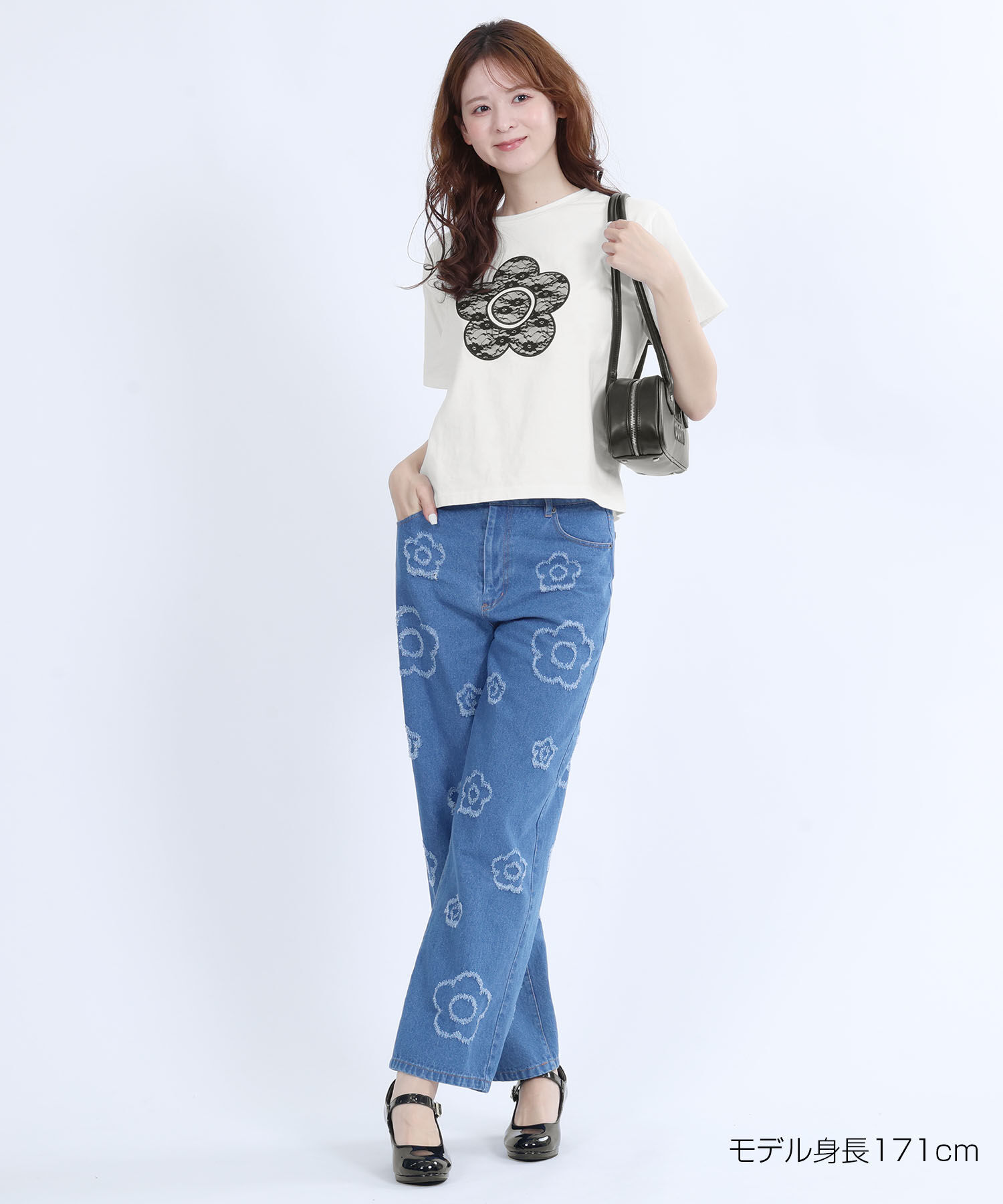 MARY QUANT「レースデイジー Tシャツ」|Tシャツ・カットソー|