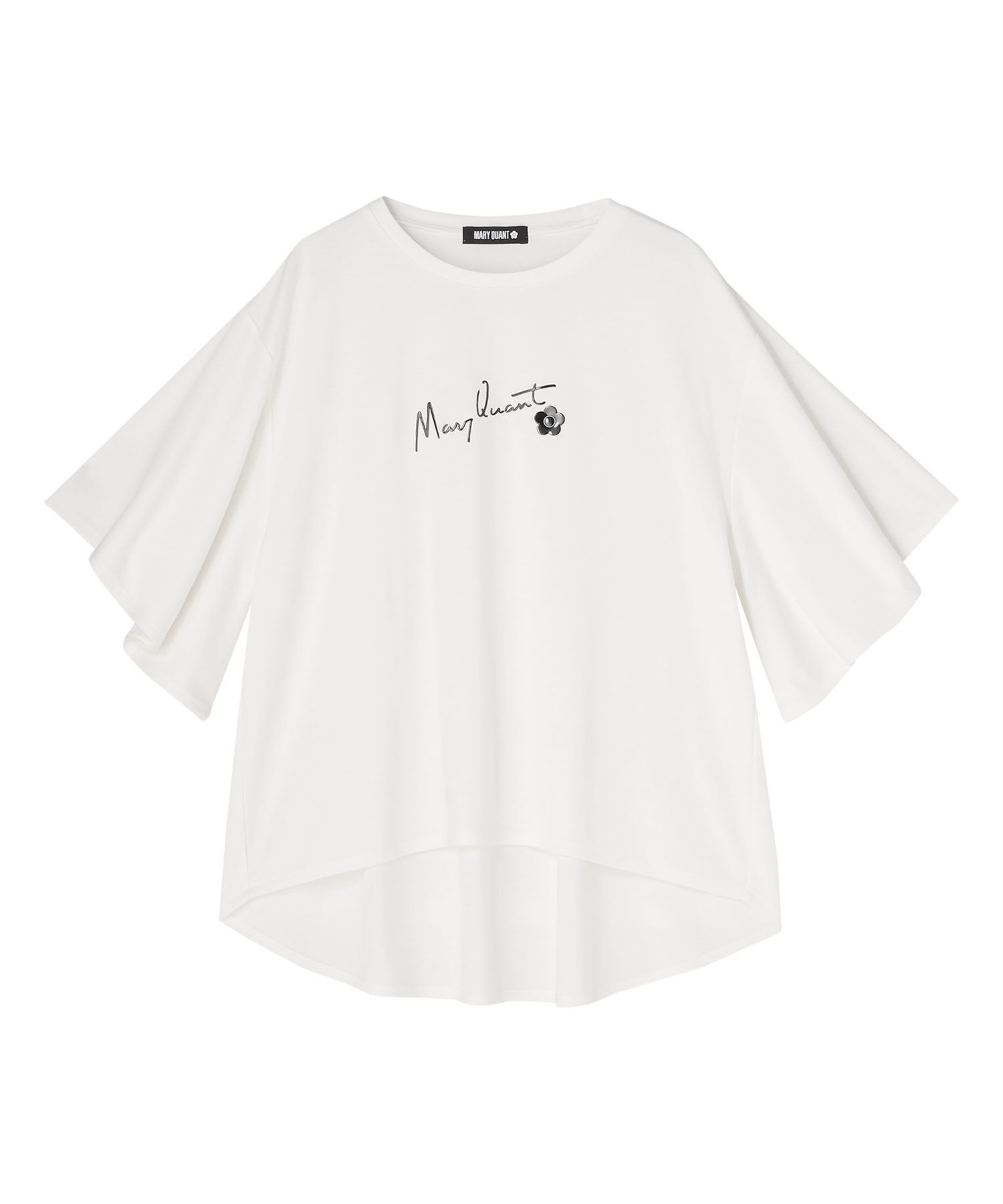 MARY QUANT「サインロゴフレア Tシャツ」|Tシャツ・カットソー|