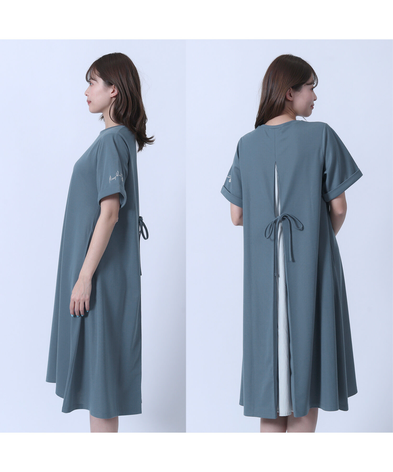 MARY QUANT「バックシャン ワンピース」|ワンピース|