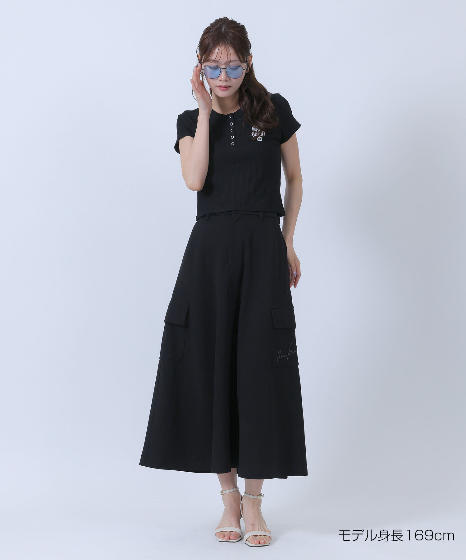 MARY QUANT「ヘンリーネック プルオーバー」|Tシャツ・カットソー|