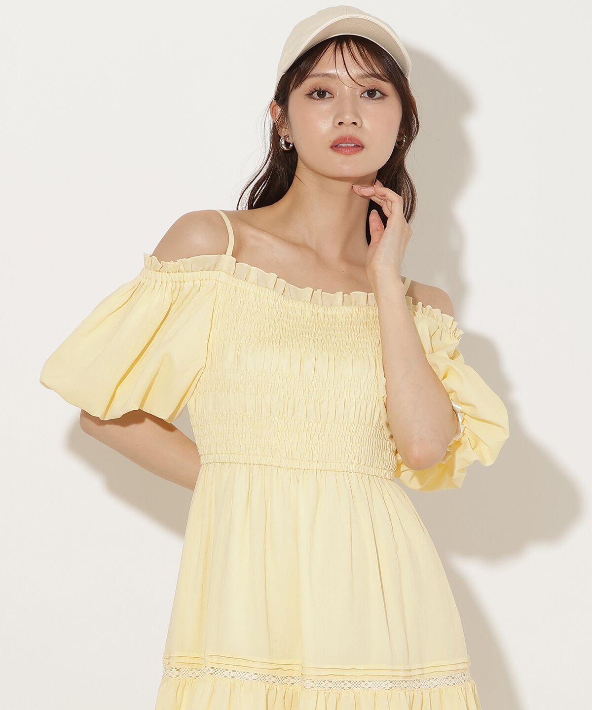 アンドクチュール「ピンタックティアードワンピース」|ワンピース|